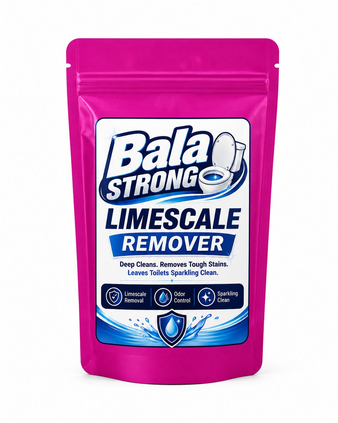 Front pack of Bala Strong Limescale Remover